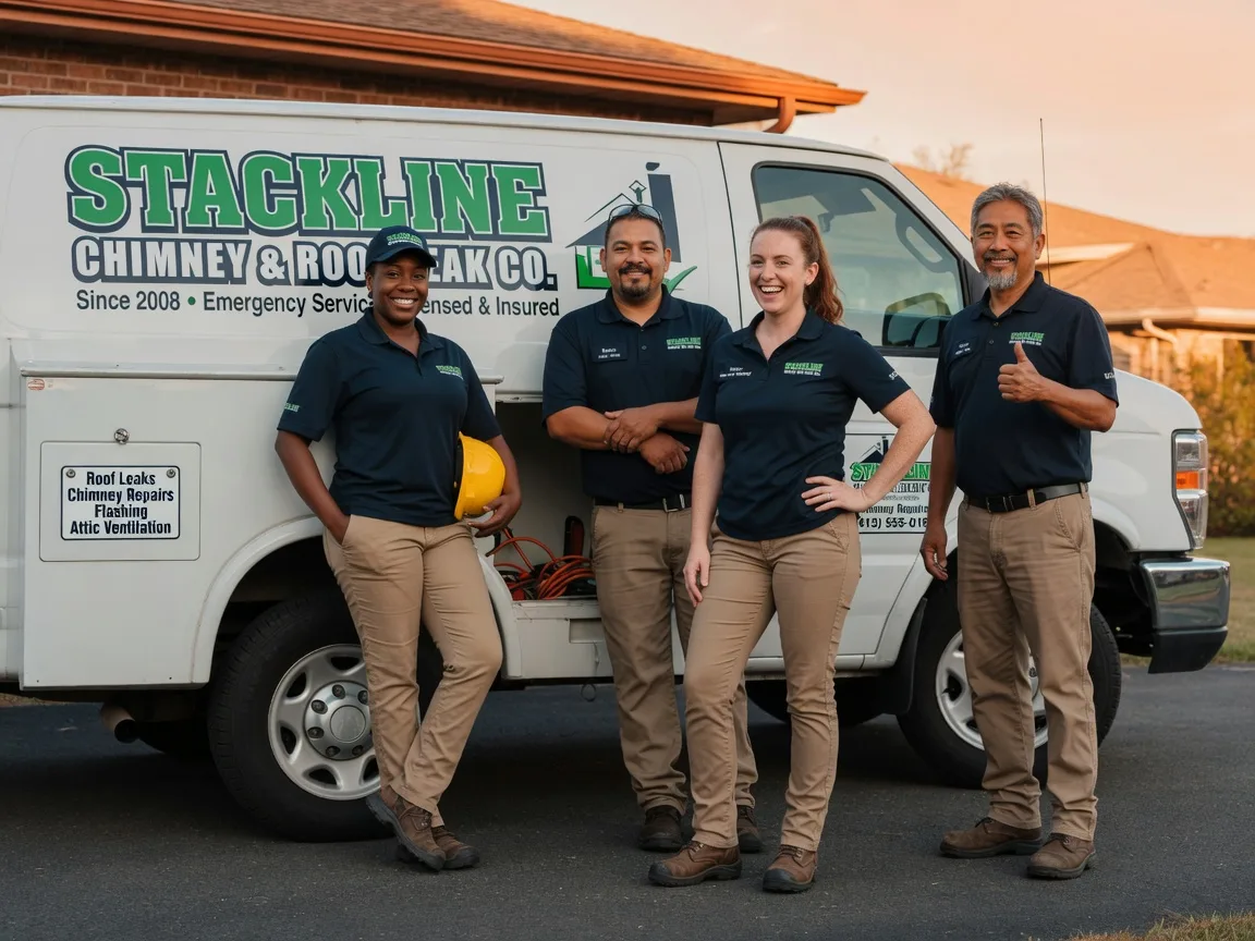 Chimney flashing repair company in Nelsonia, VA
